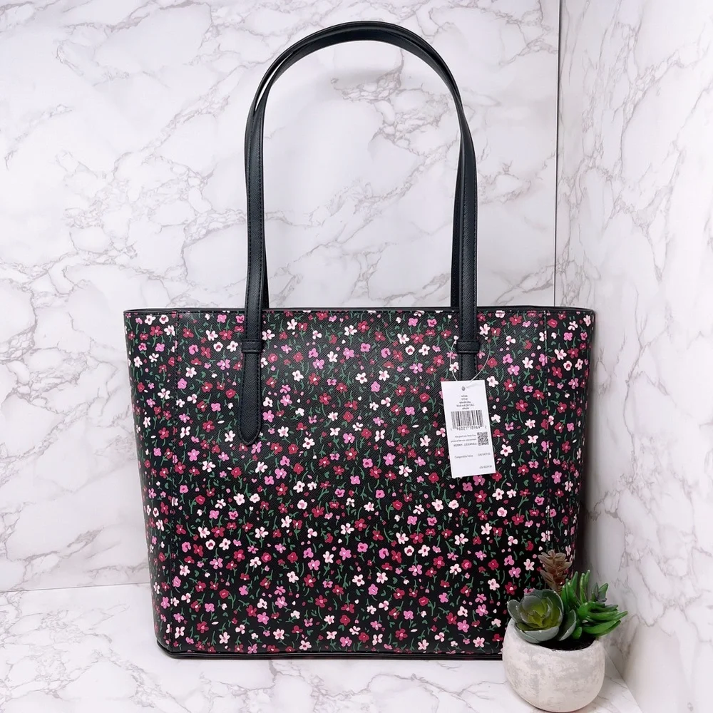 Kate Spade Schuyler Splendid Ditsy Medium Tote - Picture 2 of 7